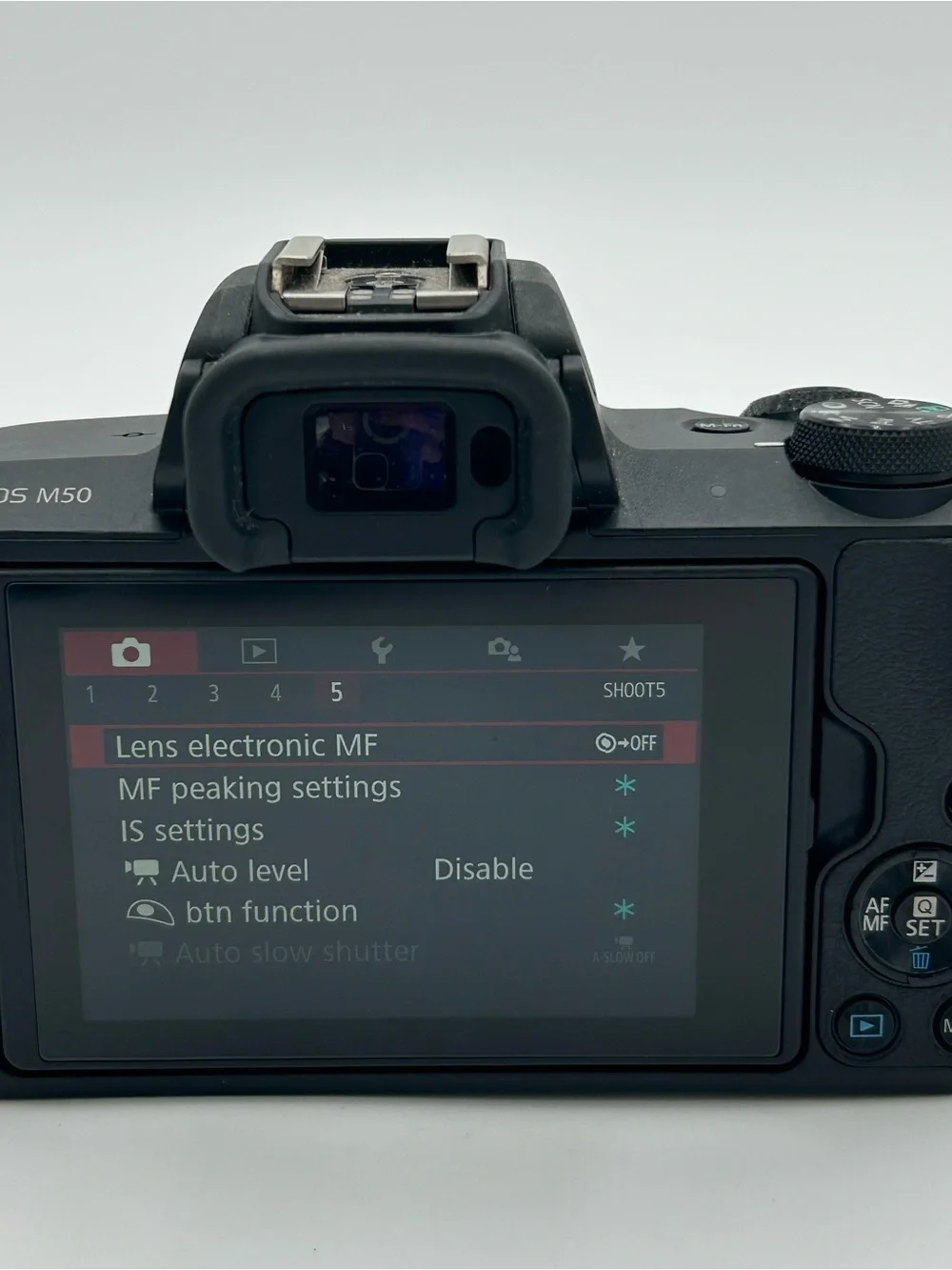 Canon EOS M50 Mirrorless Camera with Carrying Bag